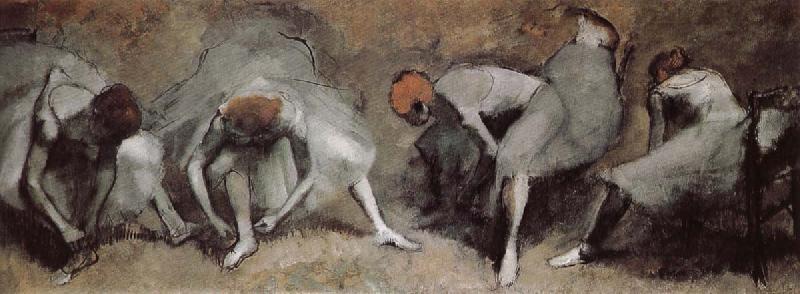 Edgar Degas Before the performance oil painting image